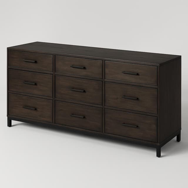 Gatlin Nine Drawer Dresser