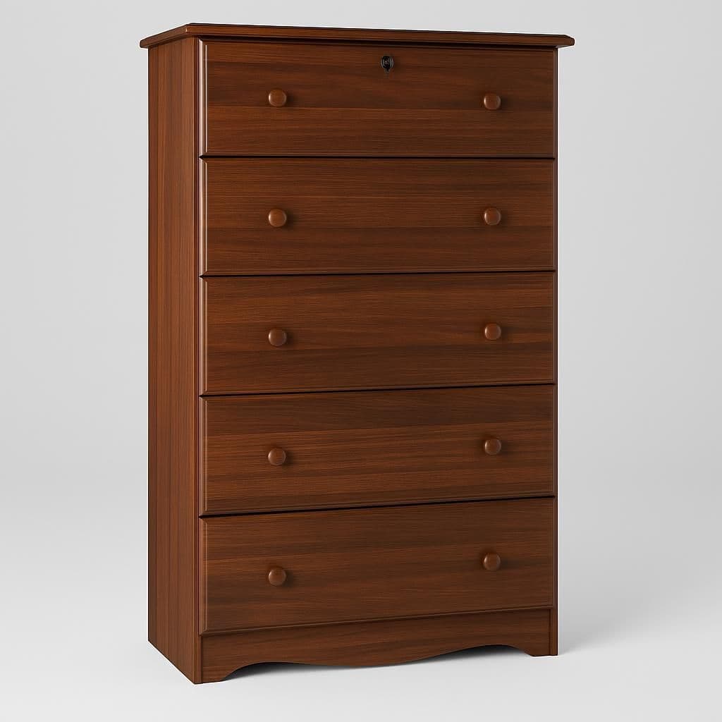 Palace Imports 100% Solid Wood 5-Jumbo Chest