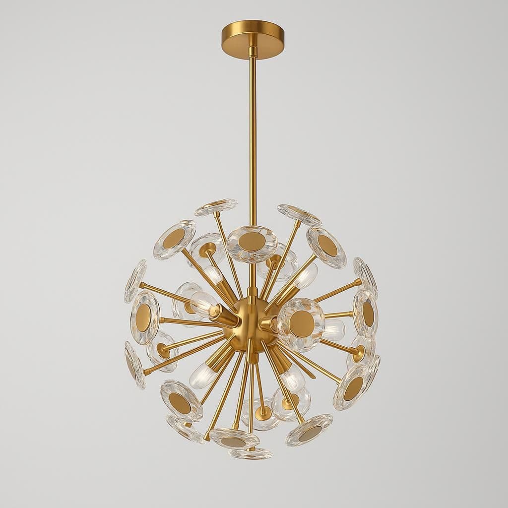 Dandelion Style Crystal Chandelier (3 Sizes)