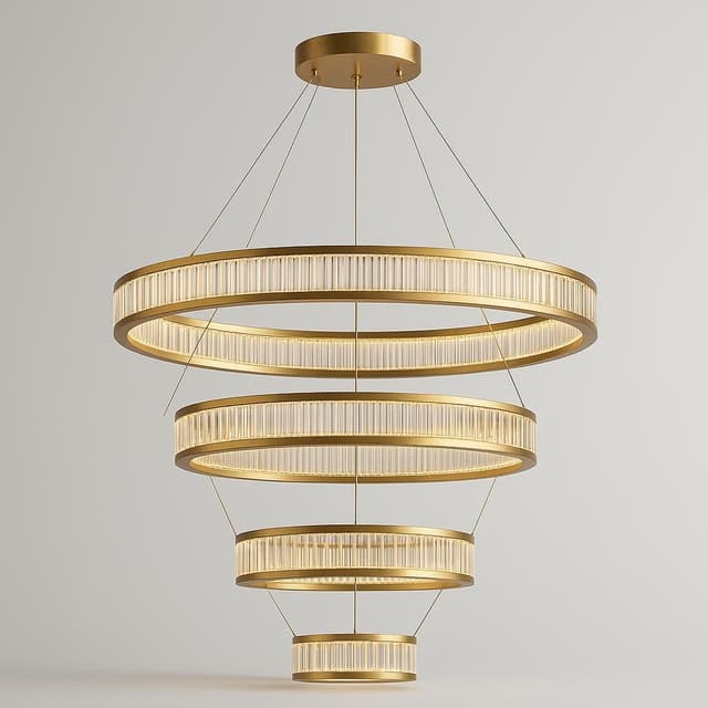 VOID Lighting Orbitalis Modern Glass Orb Chandelier