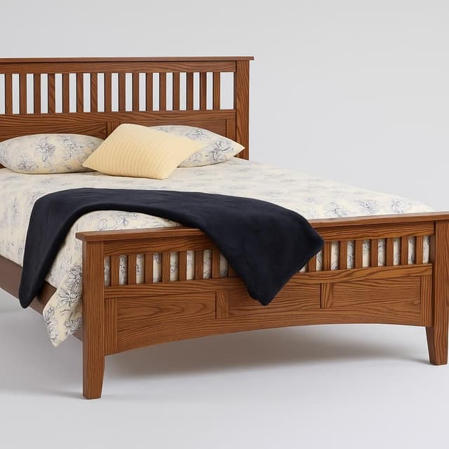 DutchCrafters Amish Handcrafted Siesta Mission Bed