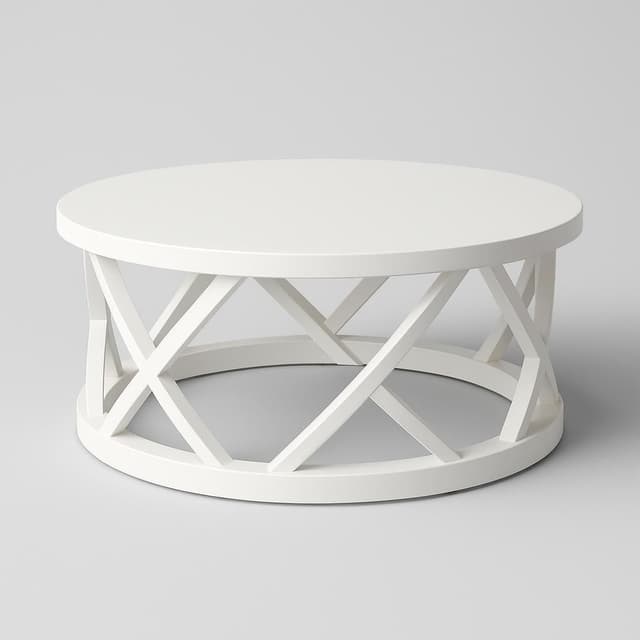 Mistana Locke Solid Wood Top Coffee Table