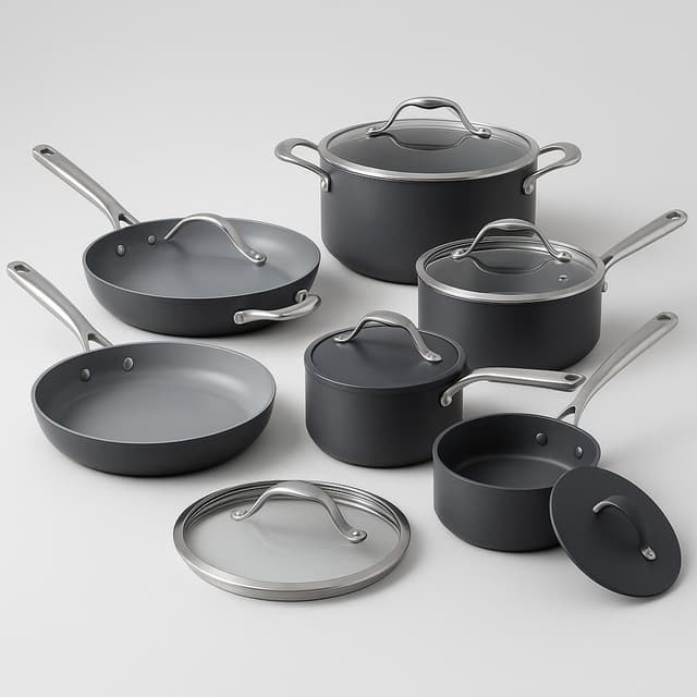 Member's Mark 11-Piece Modern Ceramic Cookware Set